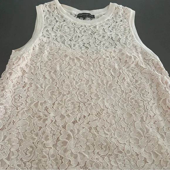 Generation Love Pink Lace Sleeveless Top Size Medium